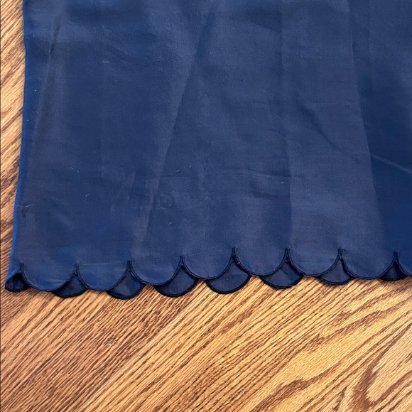 Devon Baer Navy and Leopard Print Tops - Picture 10 of 12